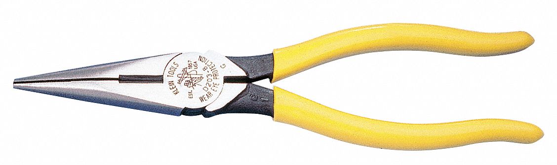 Pliers, Needle Nose Pliers with Duck Bill, Flat Nose, 6-Inch - D305-6