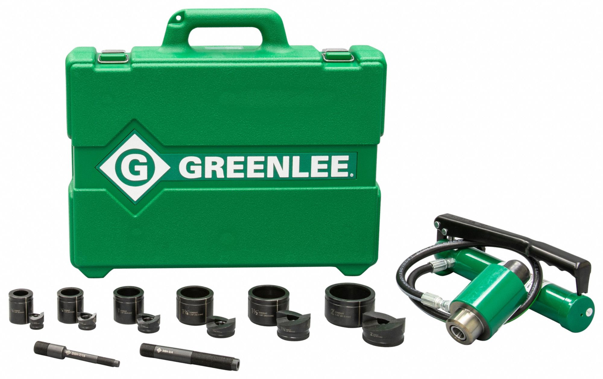 GREENLEE, Hydraulic Punch Driver Set - 5C633|7306SB - Grainger