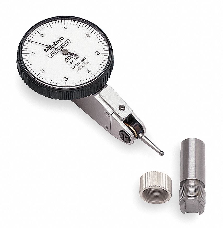 MITUTOYO Dial Test Indicator,Hori,0 to 0.008 In 5C70551340310E