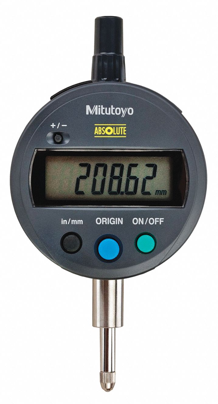Mitutoyo Indicador Digital Electrónico 0 500 12 7mm Rango 0005” 0