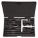 MECHANICAL DEPTH MICROMETER, 0 IN TO 6 IN RANGE, +/-0015 IN ACCURACY, 4 IN BASE L