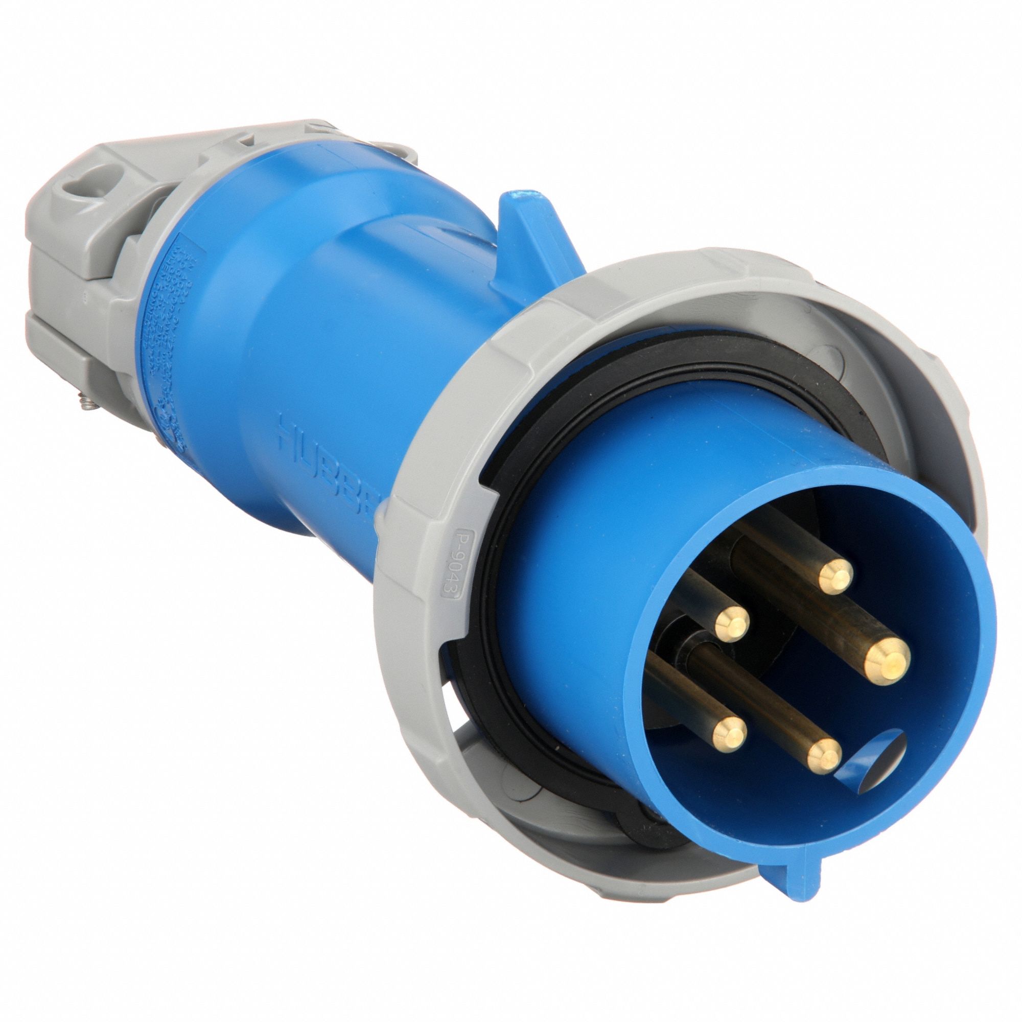 IEC PIN AND SLEEVE PLUG, 30 A, 120/208V AC, IEC GROUNDING, 5 HORSEPOWER RATING