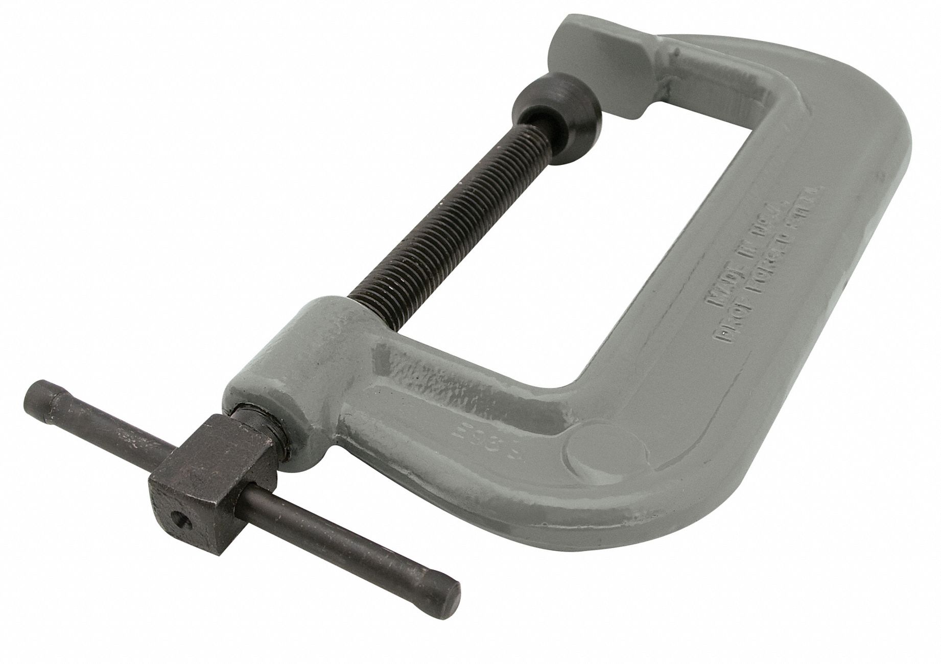 Pack of 1 Lincoln Electric KH908 Steel C-Clamp Gray 6 Jaw Width 