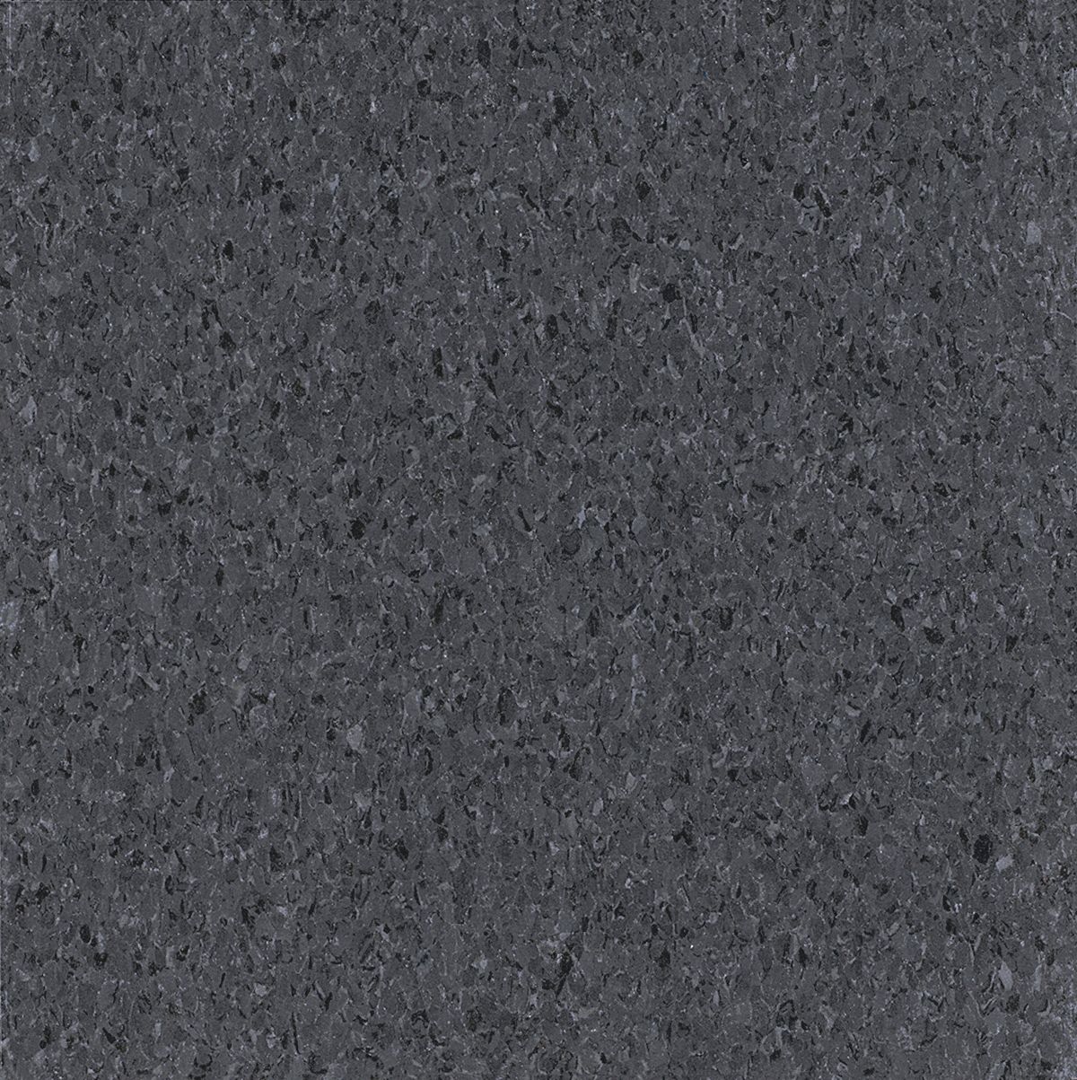 Vinyl Floor Tiles: Charcoal, Premium Excelon Crown Texture, 12 in Tile Wd, Smooth