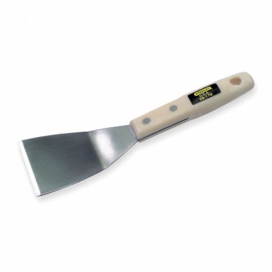 Burn-off Scraper with 3 in Hardened, Tempered and Polished Carbon Steel ...