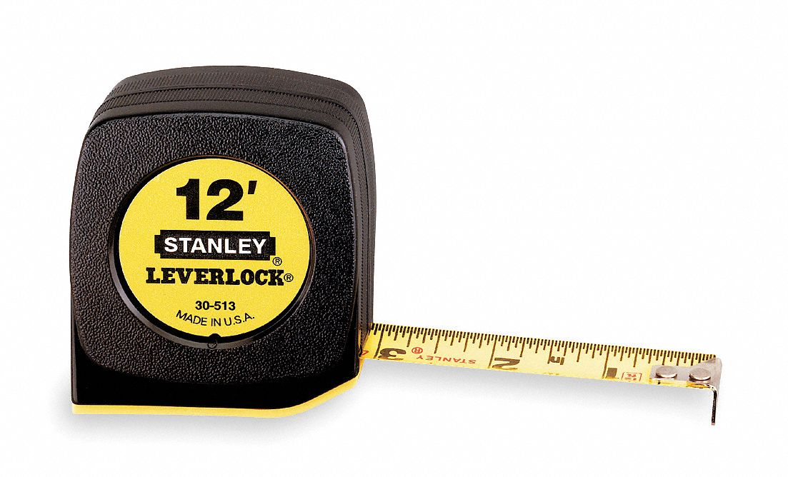 Stanley leverlock store tape measure