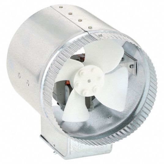 Inline ac store duct fan