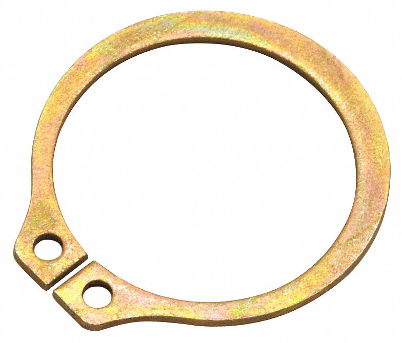 FABORY Carbon Steel Retaining Ring,Exter Self-Lock,1/4,PK50 U36230.025.0001