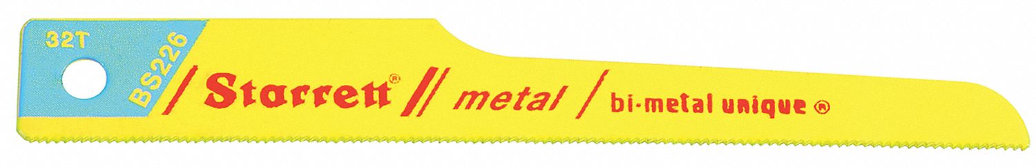 Lame De Scie Sabre Starrett B66-5 - 150 X 0,89 Mm - 6 Dents - Technologie 3X Power - 4