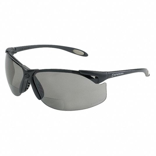 HONEYWELL UVEX Bifocal Safety Reading Glasses AntiScratch, Wraparound