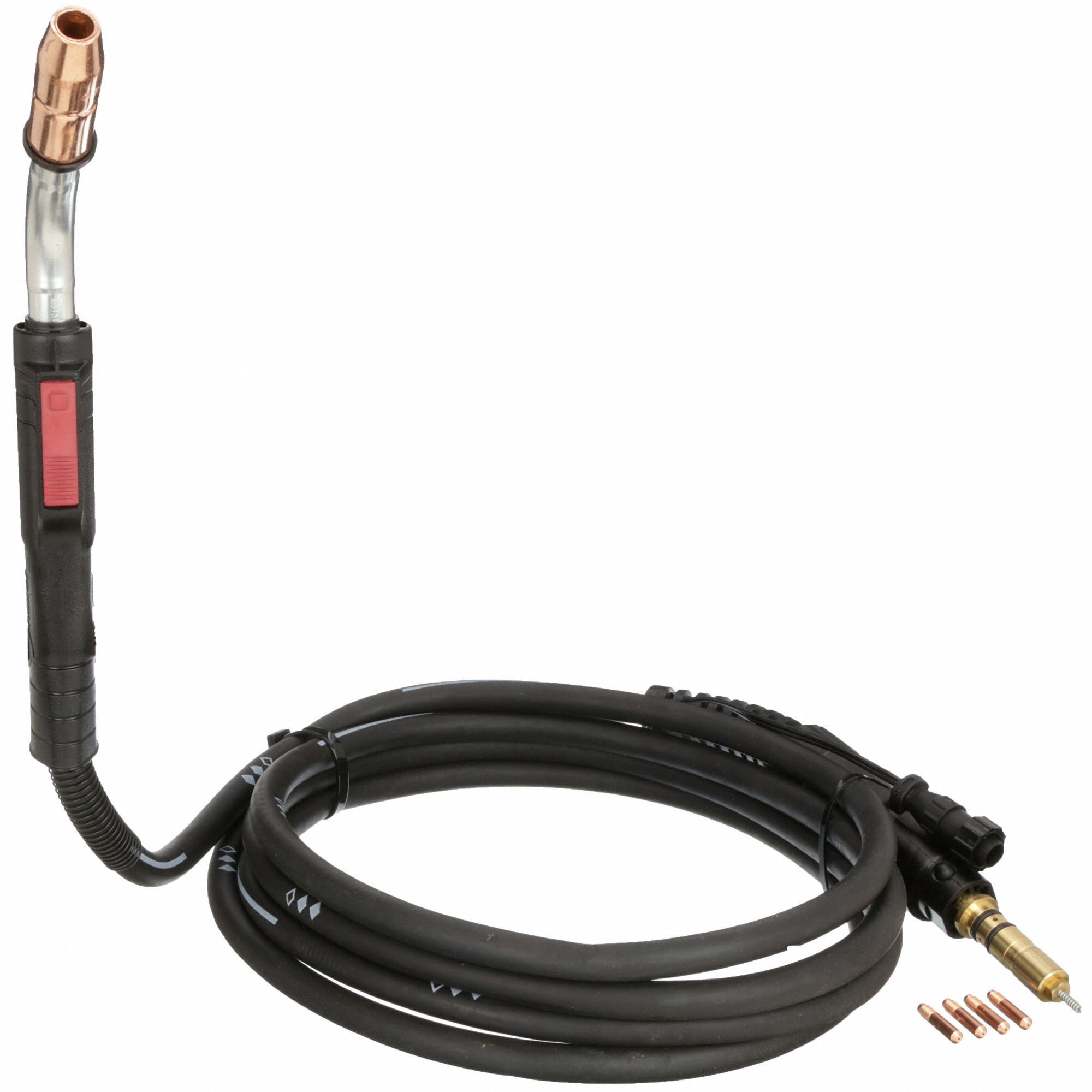 MILLER ELECTRIC Welding Gun, 250A, M25 Series, 15 Ft. L 5CGA4169598