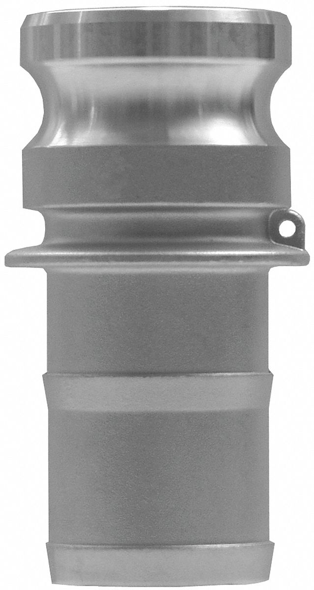 Forged Brass Adapter, Coupling Type E, Male Adapter x Hose Shank Connection Type