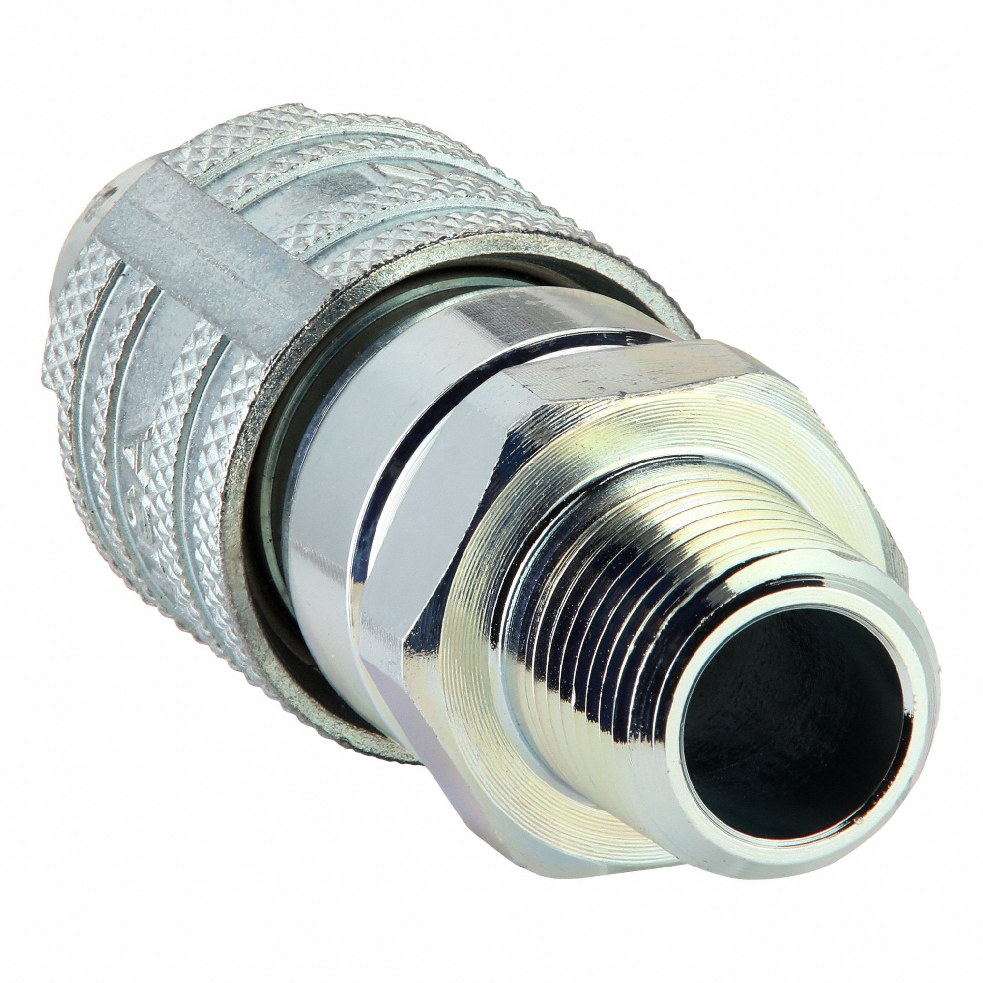 Quick Connect Hose Coupling: 1/2 in Body Size, 1/2 in Hose Fitting Size, MNPT