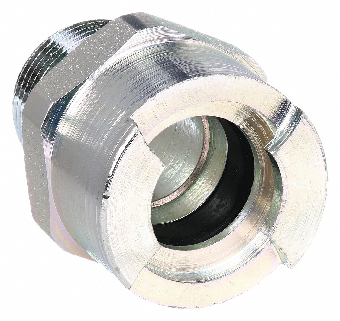 QUICK CONNECT HOSE COUPLING, ½ IN BODY SIZE, ¾ IN HOSE FITTING SIZE, MNPT