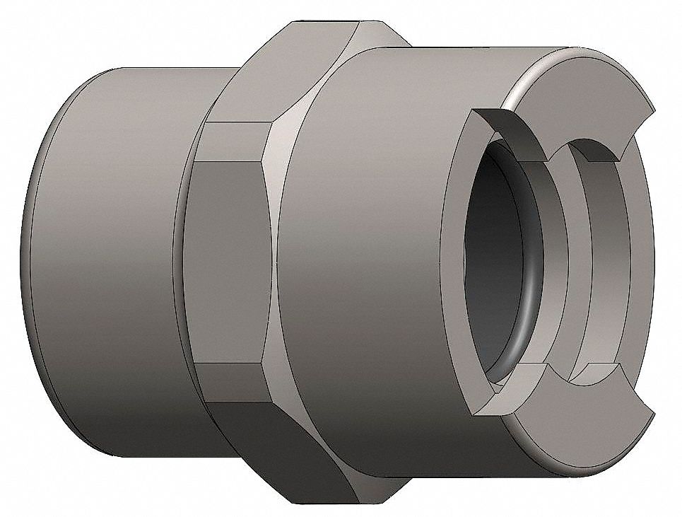 DIXON VALVE & COUPLING Quick Connect Hose Coupling, Bowes, Steel