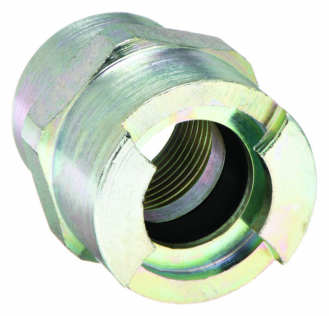 QUICK CONNECT HOSE COUPLING, ½ IN BODY SIZE, ¾ IN HOSE FITTING SIZE, FNPT