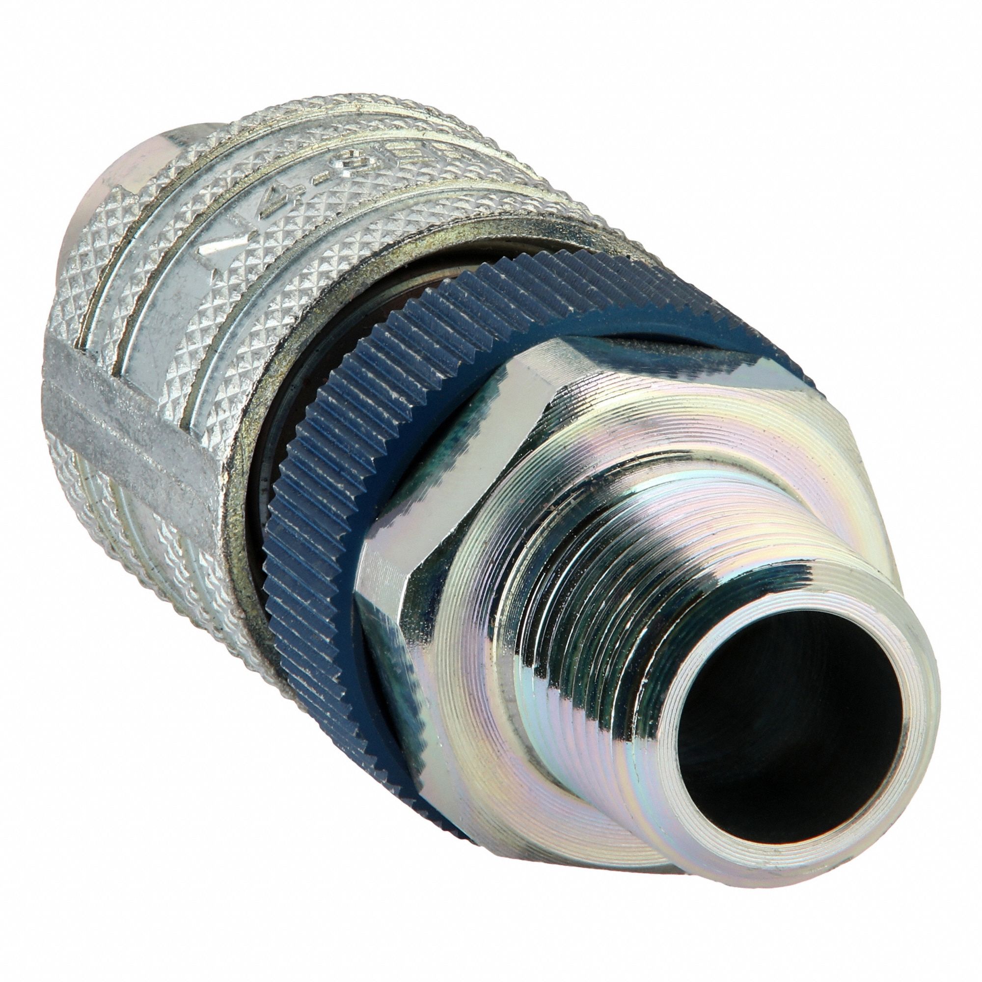Quick Connect Hose Coupling: 1/2 in Body Size, 1/2 in Hose Fitting Size, MNPT