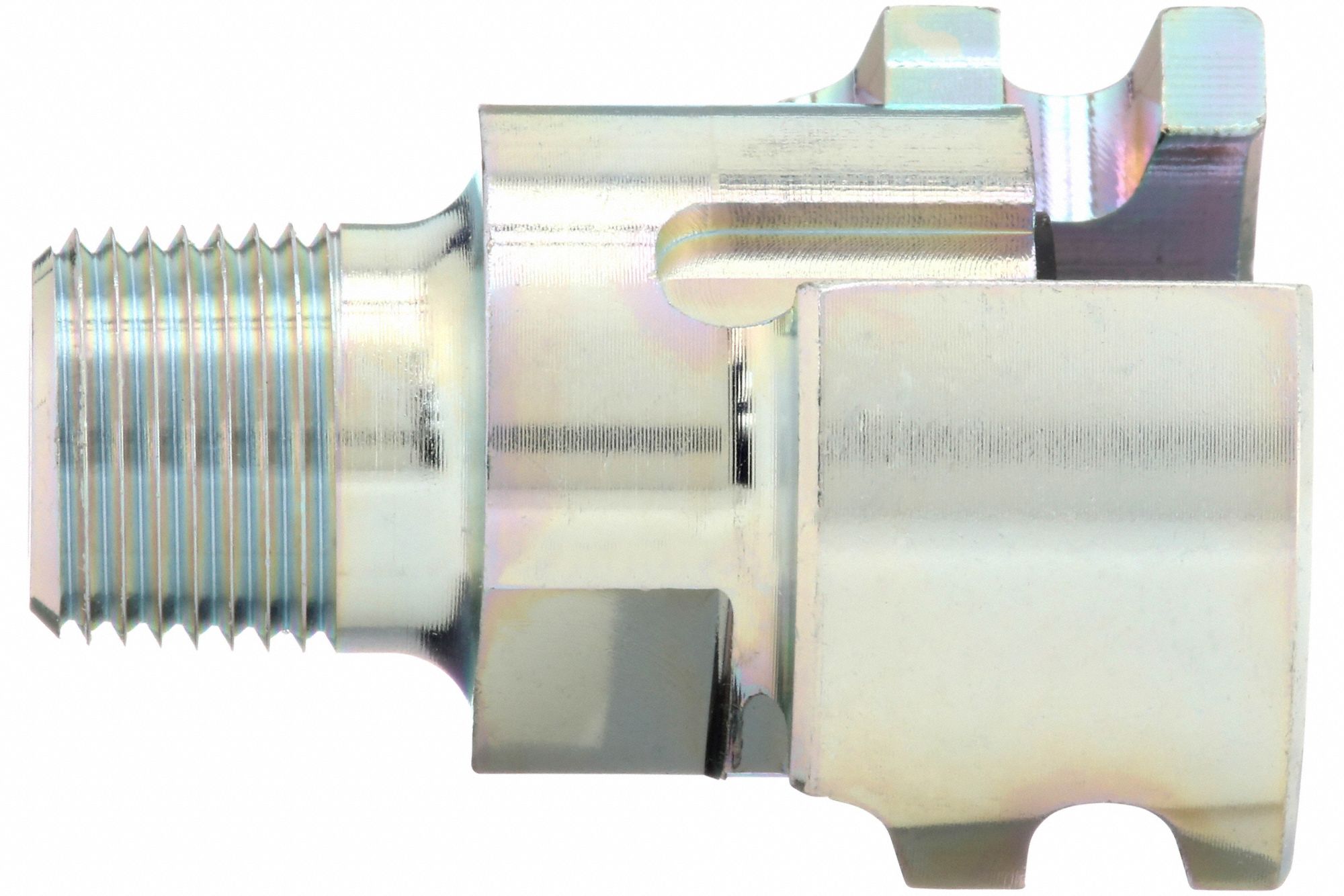 QUICK CONNECT HOSE COUPLING, ½ IN BODY SIZE, ⅜ IN HOSE FITTING, SLEEVE, ⅜