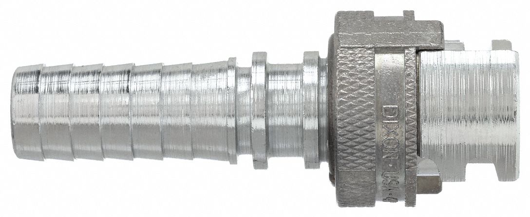 QUICK CONNECT HOSE COUPLING, ½ IN BODY SIZE, ½ IN HOSE FITTING SIZE, PUSH-TO-CONNECT