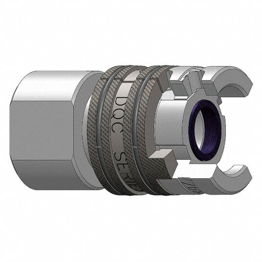 DIXON VALVE & COUPLING Quick Connect Hose Coupling, Thor, Steel, Socket