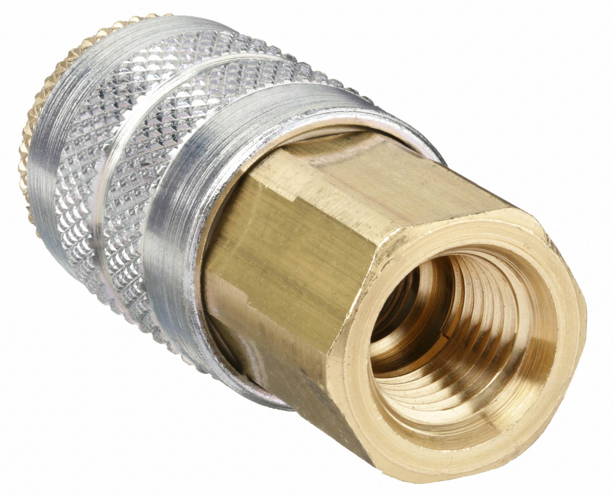 DIXON Quick Connect Hose Coupling, Industrial, Brass, Socket 5CGR3