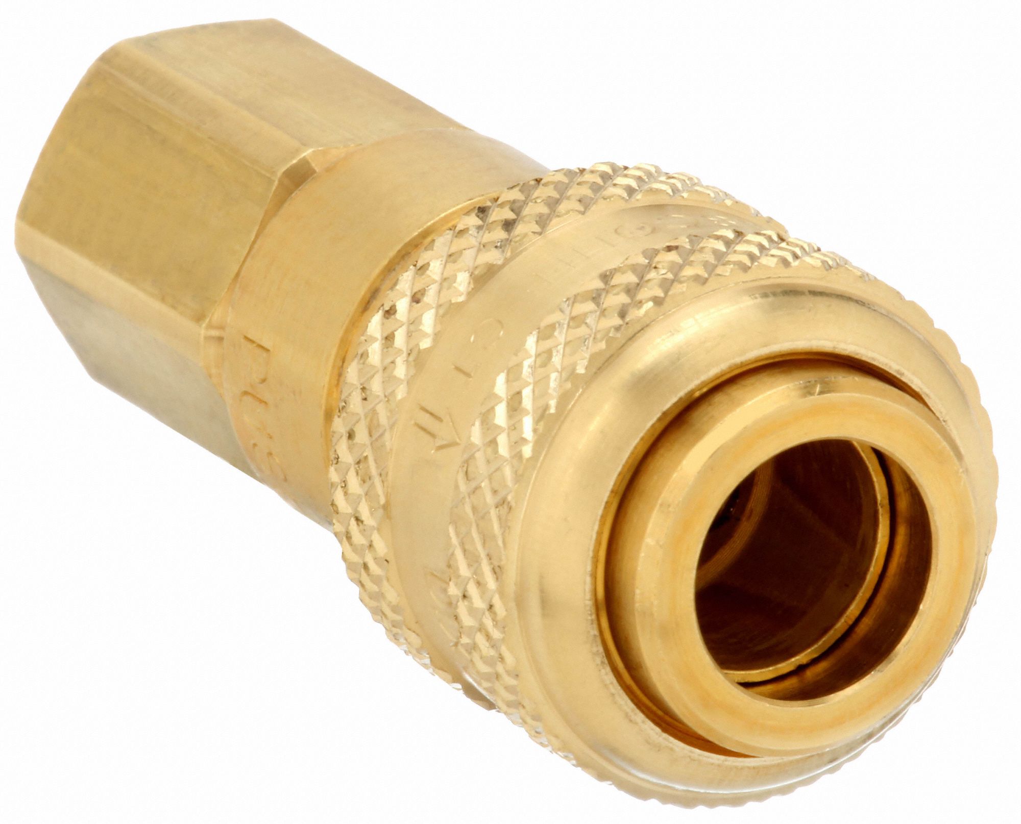 DIXON Quick Connect Hose Coupling, Industrial, Brass, Socket 5CGU1
