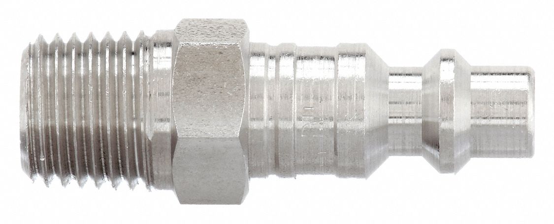 QUICK CONNECT HOSE COUPLING, ¼ IN BODY SIZE, ¼ IN HOSE FITTING SIZE, MNPT