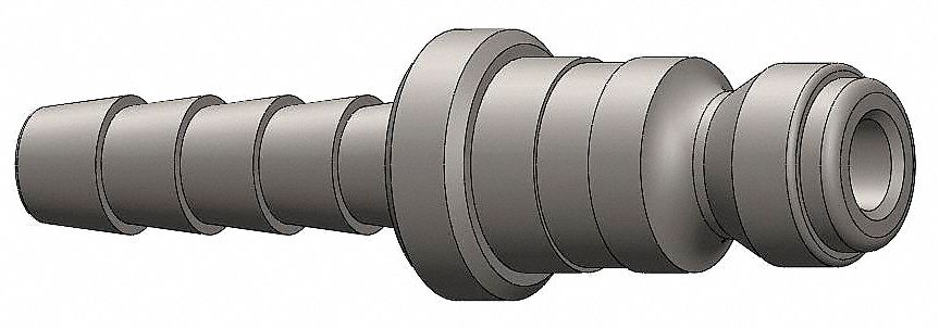 Quick Connect Plug 1/4 Body 1/4 Barb