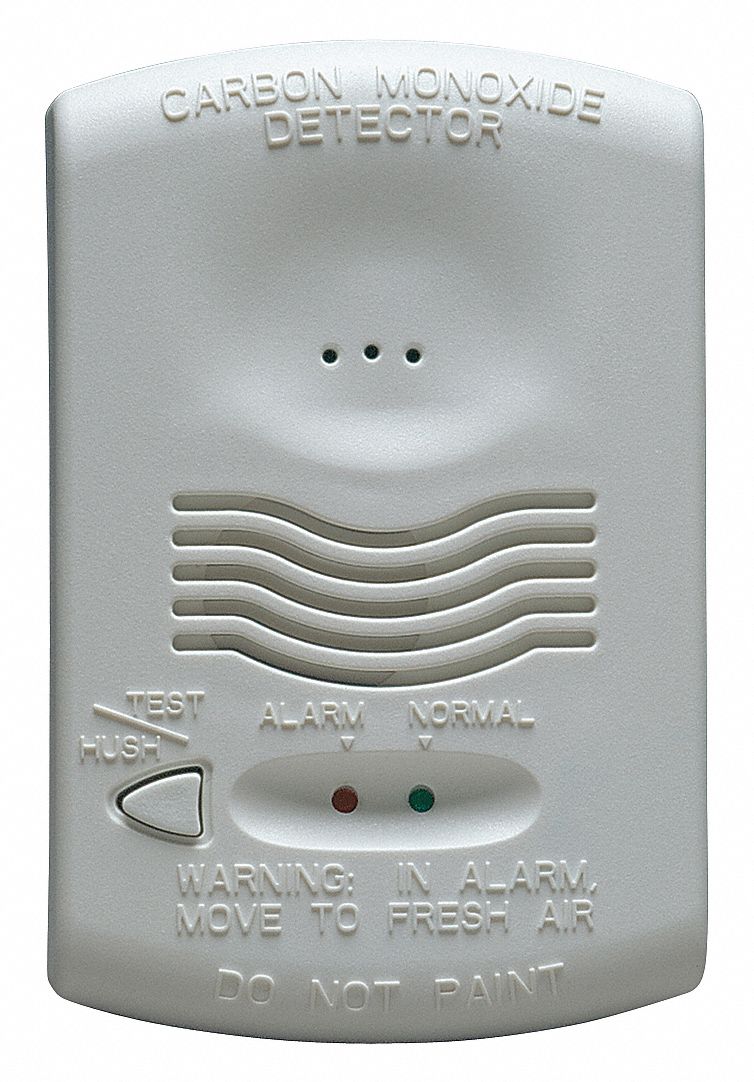 SYSTEM SENSOR, Signaling Device, White, Carbon Monoxide Detector