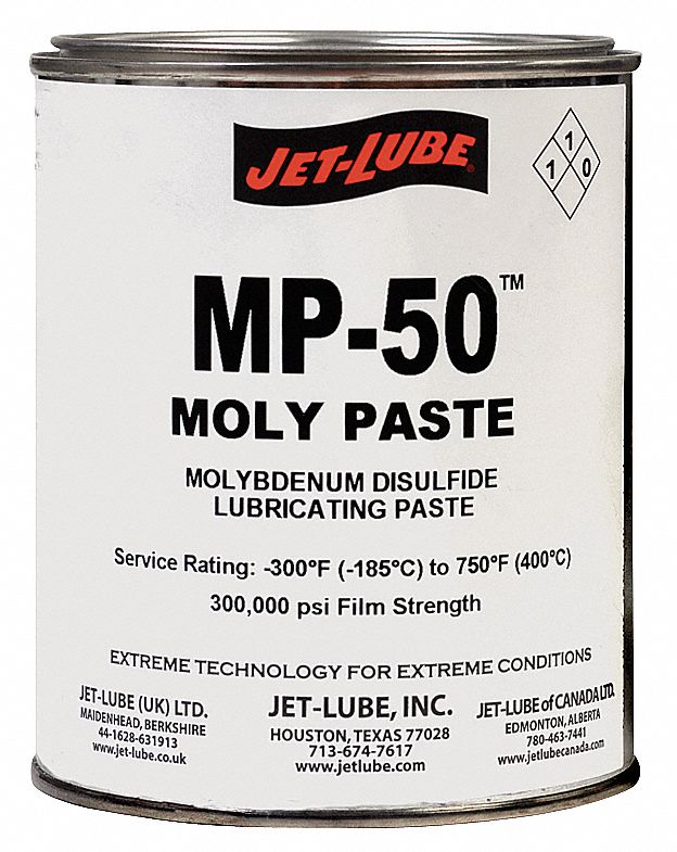 JET-LUBE Moly Paste, 2 lb - 5CHT5|28007 - Grainger