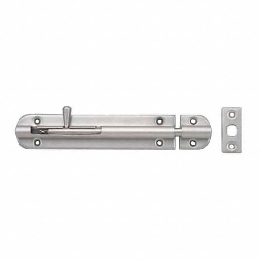 LAMP, Spring Bolt, 1 5/8 in Ht, Door Bolt - 5CHZ7|BSS2-150 - Grainger