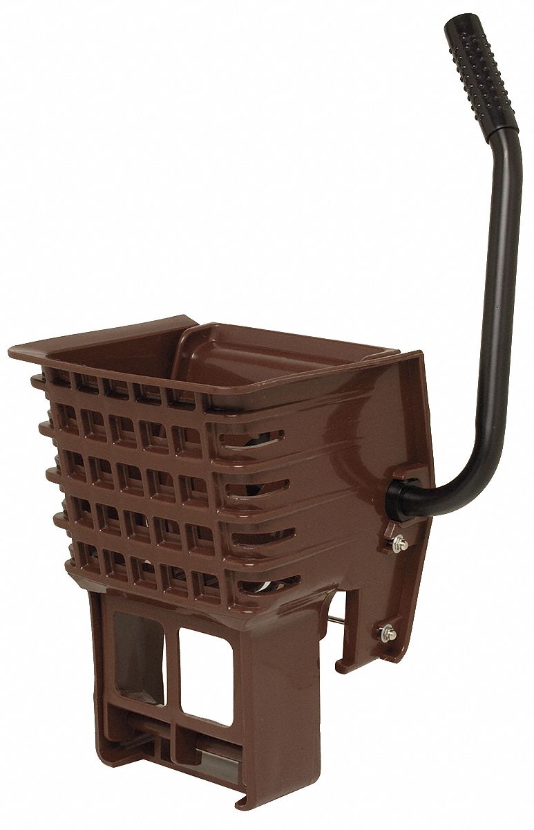 MOP WRINGER,BROWN,PLASTIC