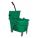 MOP BUCKET AND WRINGER,GREEN,SIDE P