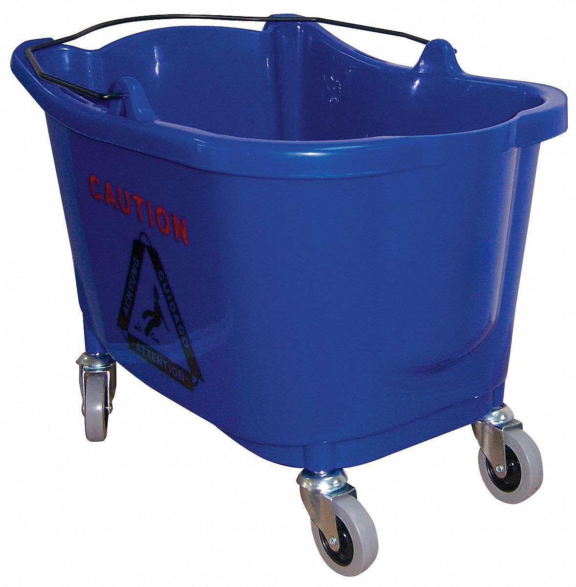 MOP BUCKET,35 QT.,BLUE,POLYPROPYLEN