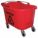 MOP BUCKET,35 QT.,RED,POLYPROPYLENE