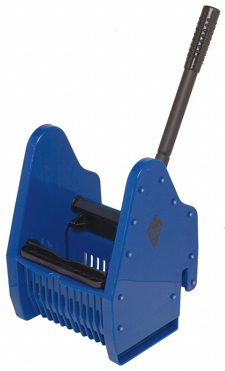 Down Press Mop Wringer, Blue, Plastic, 16 to 24 oz Mop Capacity