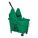 MOP BUCKET AND WRINGER,GREEN,8 3/4 GAL
