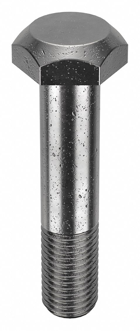 Structural Bolt: Steel, A325 Type 1, Black Oxide, 1 1/4"-7 Thread Size, 6 in lg, Made in USA*, 70 PK