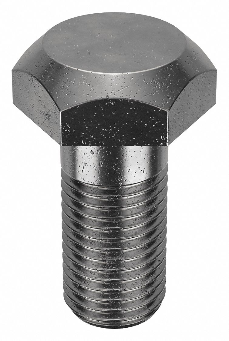 Structural Bolt: Steel, A325 Type 1, Black Oxide, 1 1/4"-7 Thread Size, 2 3/4 in lg, 130 PK