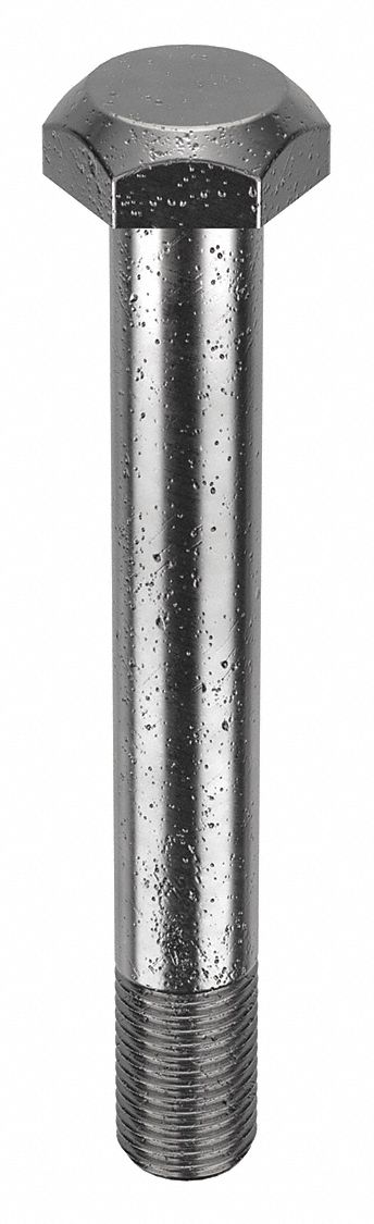 Structural Bolt: Steel, A325 Type 1, Black Oxide, 1 1/4"-7 Thread Size, 9 1/2 in lg, 40 PK