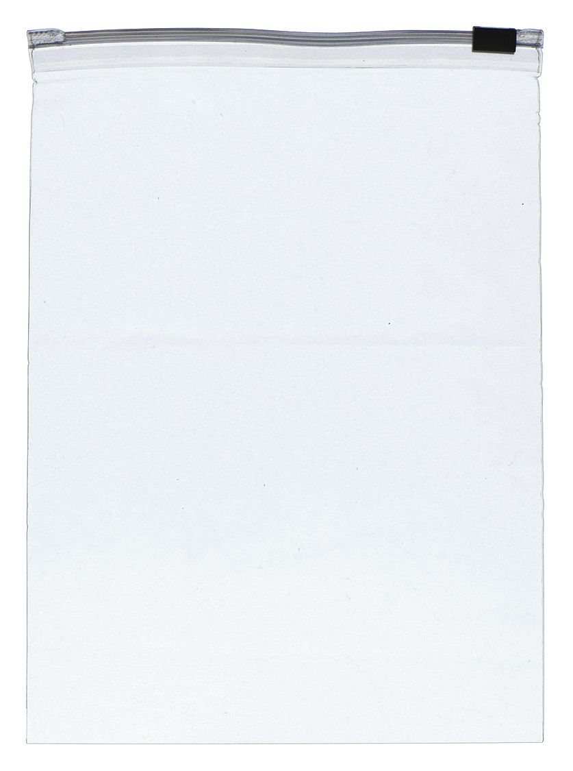 RECLOSABLE POLY BAG, 3 MIL THICK, 6 IN W, 9 IN L, FLAT PACK, 250 PK