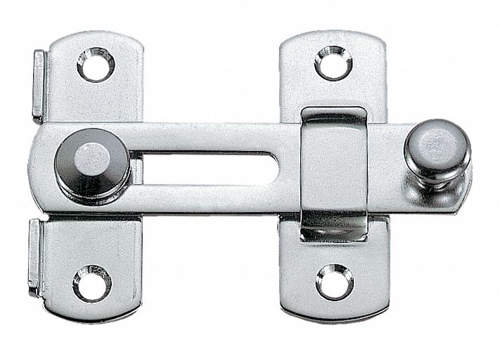 5CRV0 - Bar Latch 27/32 in W Silver