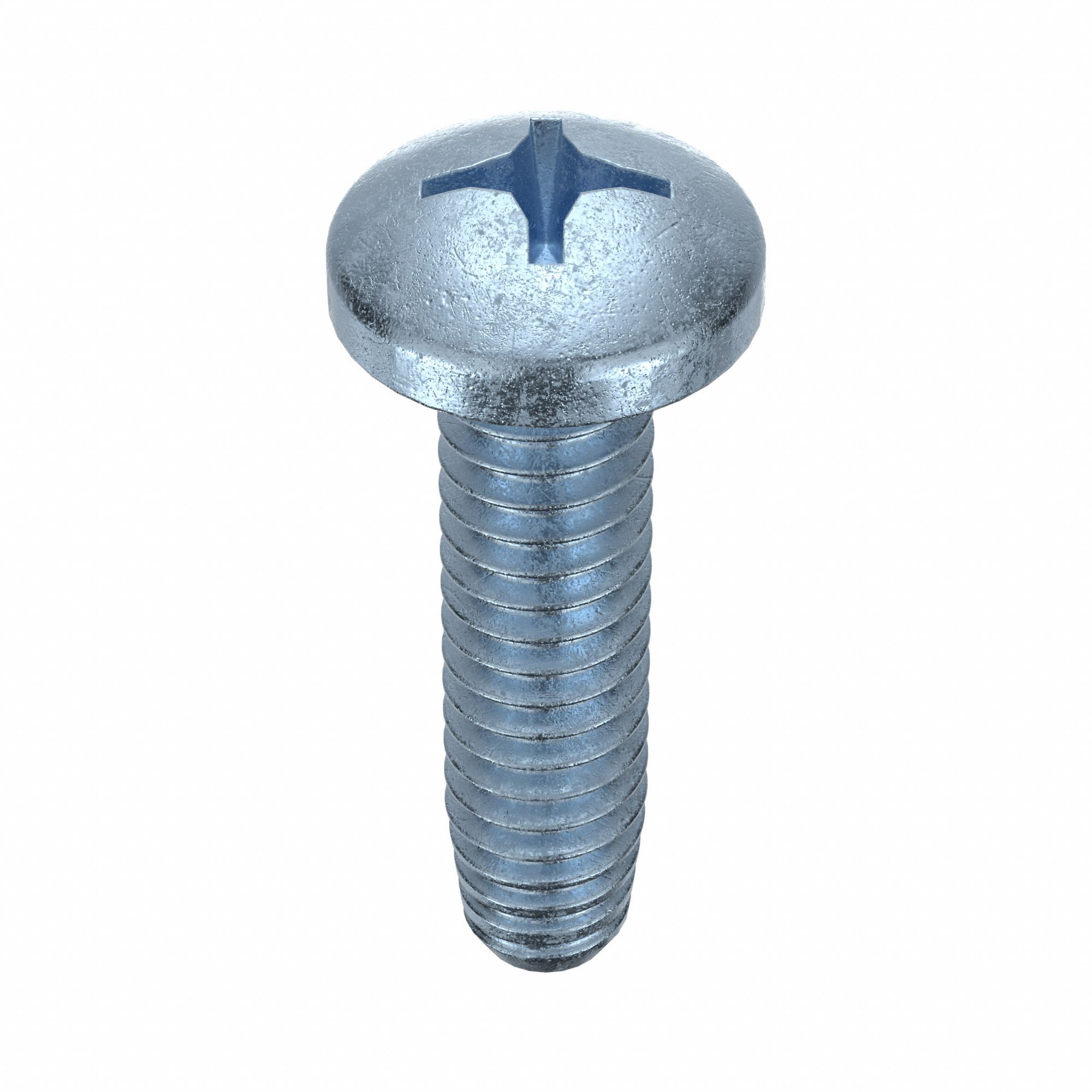 Thread Form Scrw, 1/4", Pan, 27/32"L, PK2500
