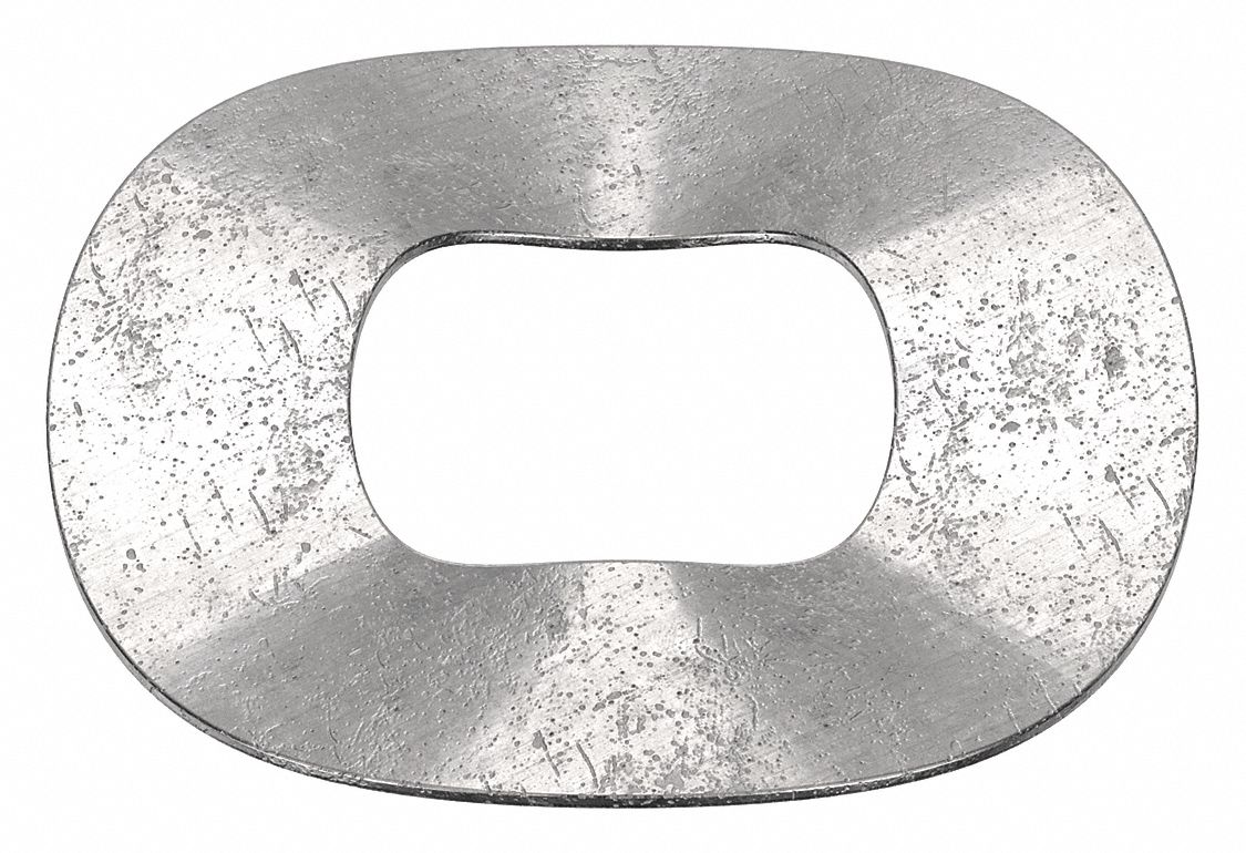Wave Washer: 18-8, Stainless Steel, 5/16 in Screw Sz, 0.338 in Inside Dia, 18-8, 2, 500 PK