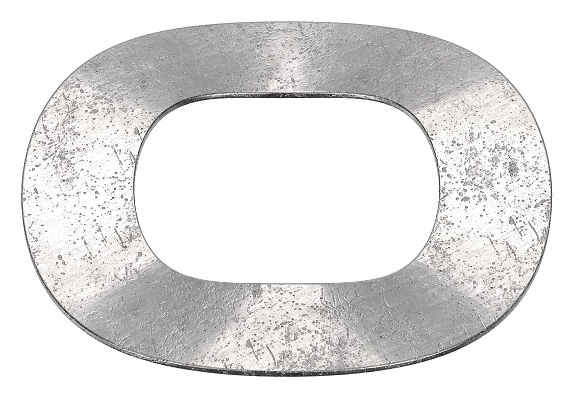 Wave Washer: 18-8, Stainless Steel, 13/16 in Screw Sz, 0.838 in Inside Dia, 18-8, 500 PK