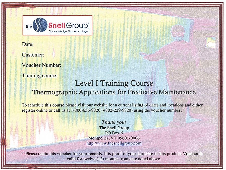 5CVP4 - Level I Thermography Training Predictive