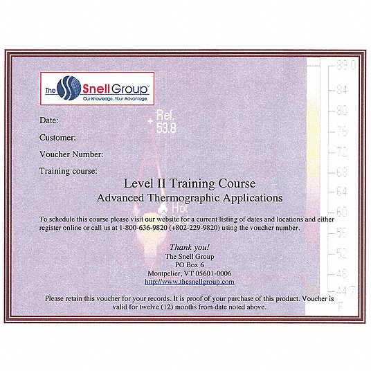 Level II Thermography Training: Advanced Applications for Predictive Maint, 5CVP4