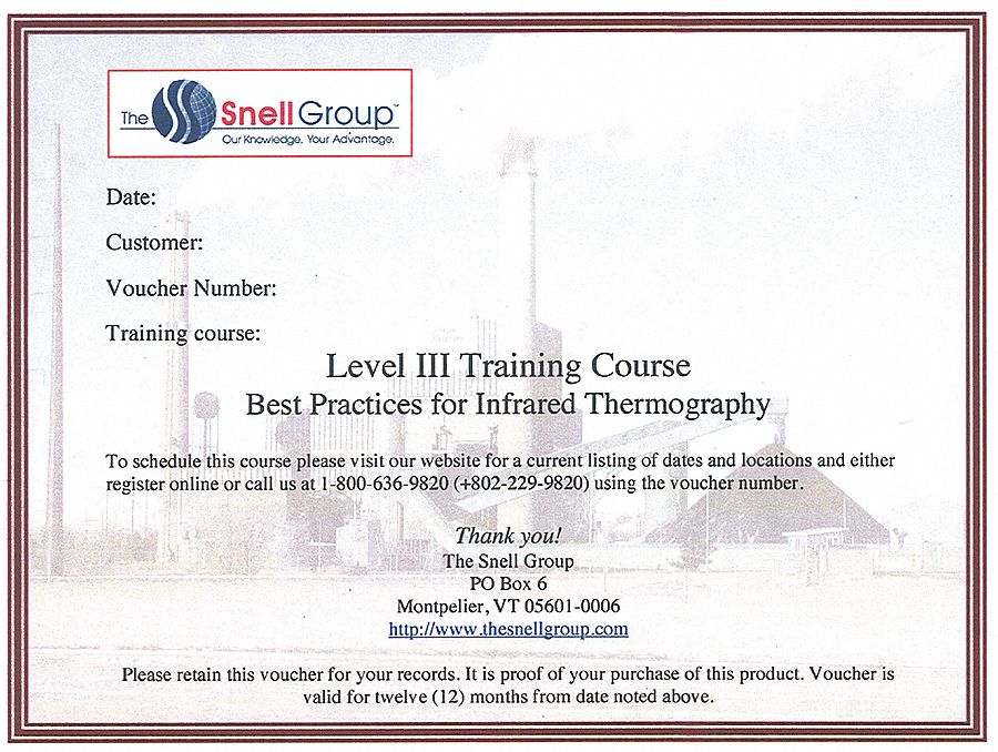 Level II Thermography Training: Best Practices for Infrared Thermography