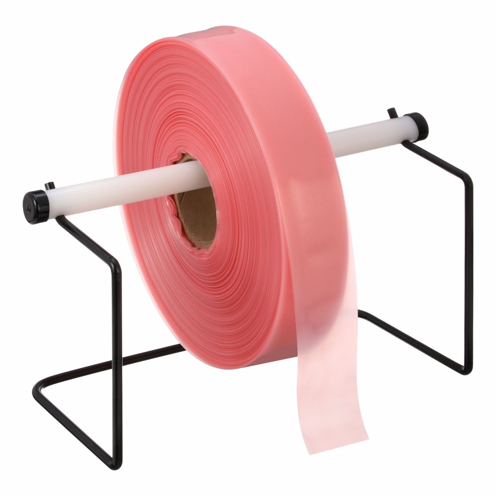 Poly Tubing: 2 in Wd, 1, 075 ft Roll Lg, Not FDA Compliant, 3 in Core Dia, 4 mil Thick