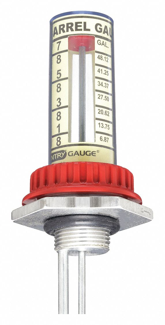 ATAGLANCE, For 33 1/2 in Container Dp, 2 in, Level Gauge 5CYV2B55